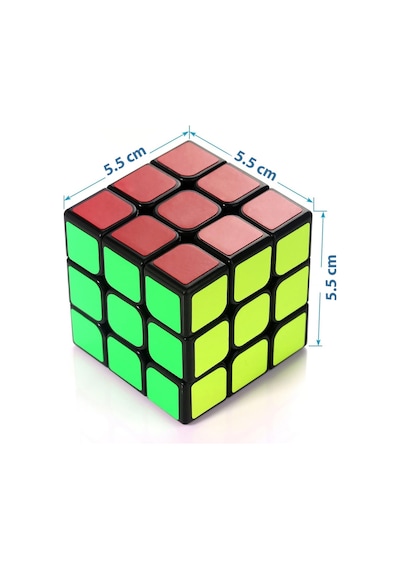 Speed Cupe Rubik Küp Zeka Küpü 3x3 Hız Küpü,fidget Oyuncak Seyahat Zeka Oyunu