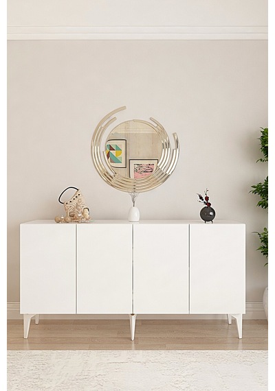 Ka1525b Lipa Konsol Ve Tv Sehpası Beyaz 150cm