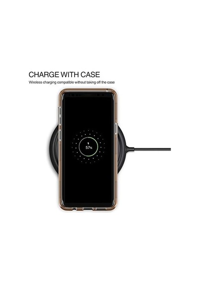 Vrs91672 Galaxy S9 Plus Crystal Bumper Kılıf, Blush Gold 50 x 22