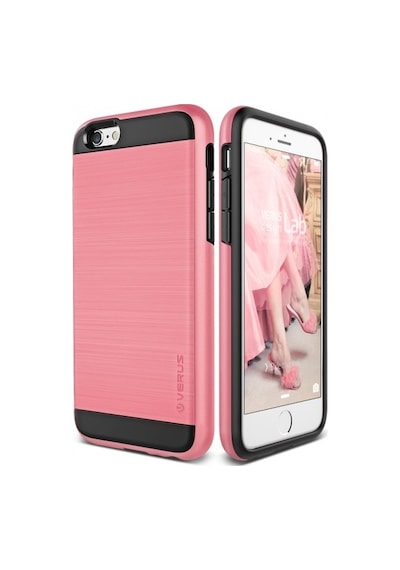 Vrs Apple Uyumlu iPhone 6 / 6s Verge Kılıf Rose Pink