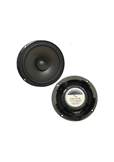 16 Cm Araç Hoparlörü Volkswagen Uyumlu 6.5 İnç 2 Yollu 100w Maksimum Güç 25w Rms Pw-13vw