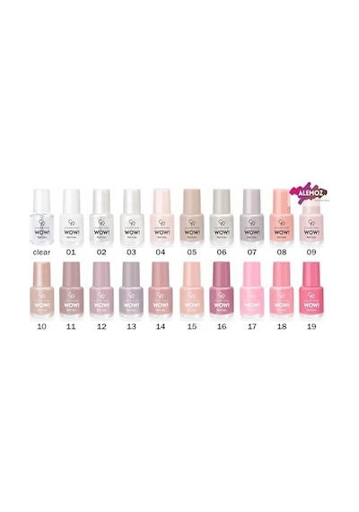 Wow Nail No: 49 - Parlak Bitişli Mini Oje 6 Ml