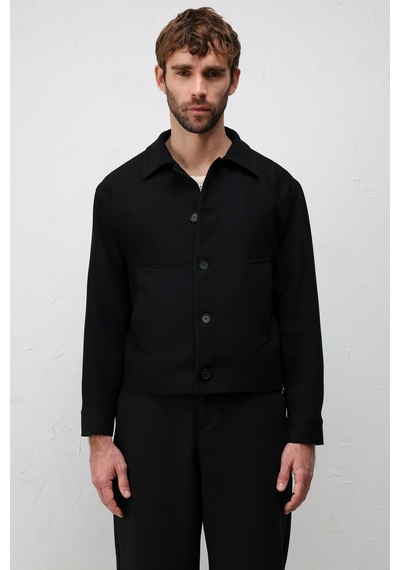 Antioch Relaxed Fit Baharlık Erkek Mont Siyah