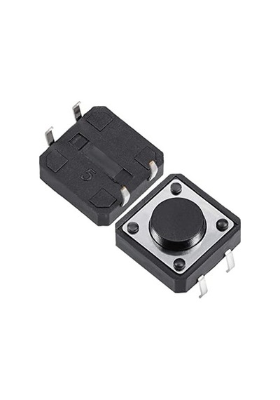 5 Adet Kare Buton 12X12X5Mm Büyük Tac Switch Elektronik Kart