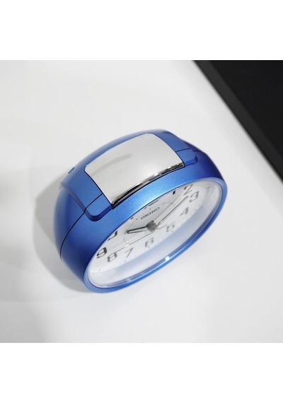 Seiko Qhk059l Sessiz Saniyeli Aydınlatmalı Bell Sesli Alarm 5 Dk Ertelemeli Masa Saati Çok Renkli