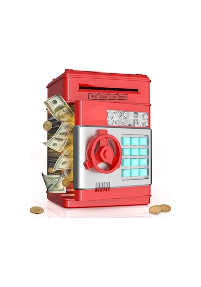 Akıllı Atm Kumbara Ve Mini Banka Şifreli Ve Dijital Kasa