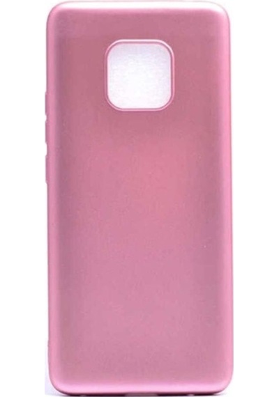 Huawei Mate 20 Pro Kılıf Zore Premier Silikon Kapak Rose Gold
