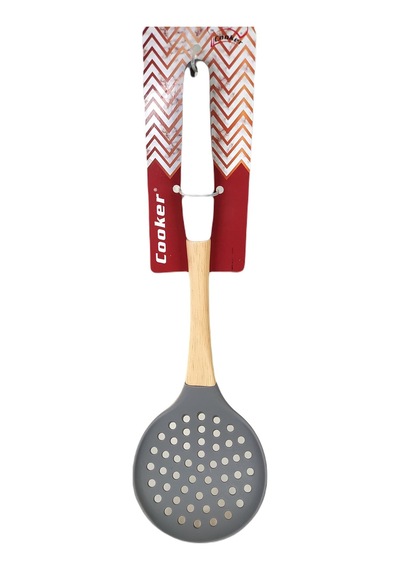 Cooker Lüx Silikon Kevgir 33cm Gri Ckr2319