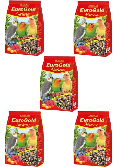 Eurogold Paraket Yemi 750 G x 5 Adet