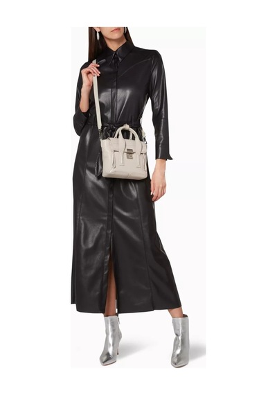3.1 Phillip Lim Mini Pashli Beyaz Çanta Lüks Deri, Ikonik Tasarım Ve Altın Renk Detaylar El Çantası 26