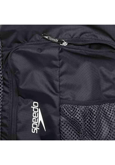 Speedo Ventilator Deluxe Mesh Fileli Yüzücü Spor Çantası Siyah