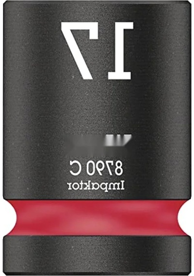 Kırmızı Renk Impaktor Uç - 17.0 Mm, Dayanıklı Yapı