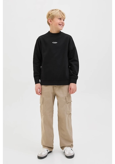Jack & Jones Jjesoho Çocuk Sweatshirt Siyah