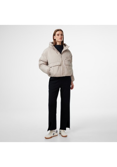 Converse Classic Kadın Kapüşonlu Bej Mont