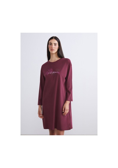 LC Waikiki Alıta Cıty Farkıyla Lcw Dream Bordo Penye Baskılı Uzun Kollu Kadın Gecelik Bordo - 930179656 Bordo LC Waikiki Alıta Cıty Farkıyla Lcw Dream Bordo Penye Baskılı Uzun Kollu Kadın Gecelik Bordo - 930179656 Bordo