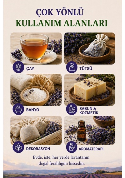 Lavanta Kuru Çiçeği 1 KG