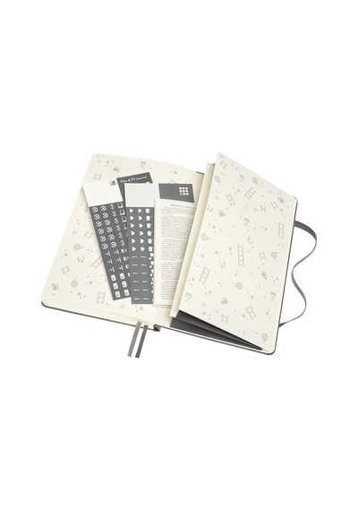 Moleskine Hobi Günlüğü-sinema & Tv - L Boy 13 21 Sert Kapak Siyah