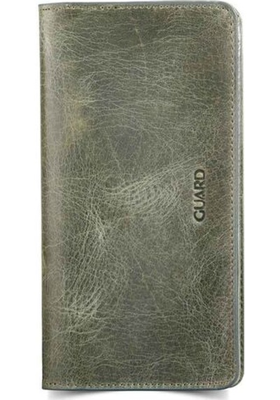 Guard Haki Yeşil Hakiki Deri Telefon Girişli Unisex Portföy Cüzdan // Grd260205wt813 Diğer