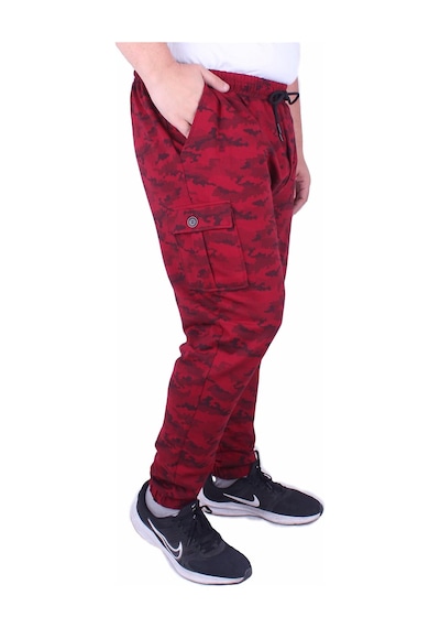Moc Grande Mocgrande Battal Beden 2ip Likralı Eşofman Altı Honeycomb Camouflage 23502 Bordo Moc Grande Mocgrande Battal Beden 2ip Likralı Eşofman Altı Honeycomb Camouflage 23502 Bordo