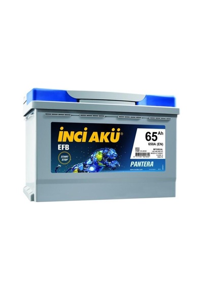 Inci Akü (Start-Stop) Efb Pantera 12V 65Ah 650Cca / 402418857