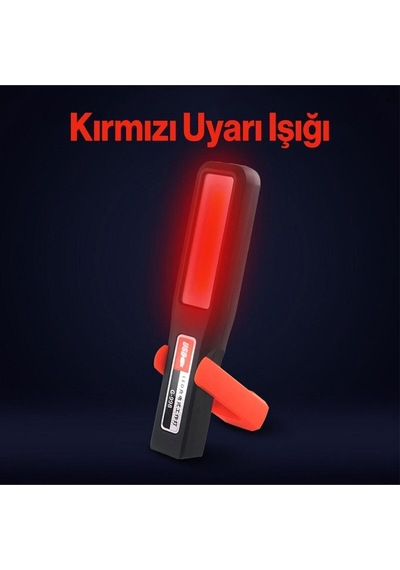 Şarjlı El Feneri Kamp Lambası Işıldak Fener Mıknatıslı 3 Modlu Çalışma Lambası Diğer