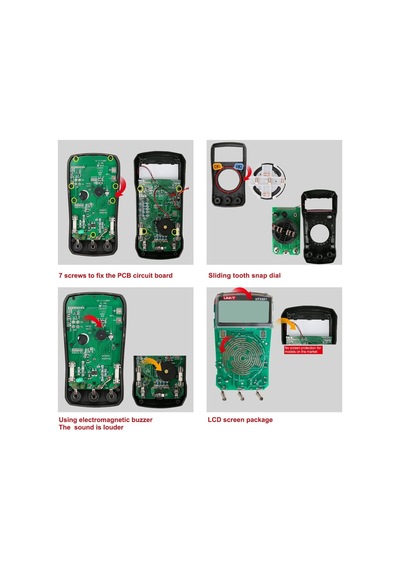 Unı-t Ut 33c+ Dijital Multimete Ut33c+