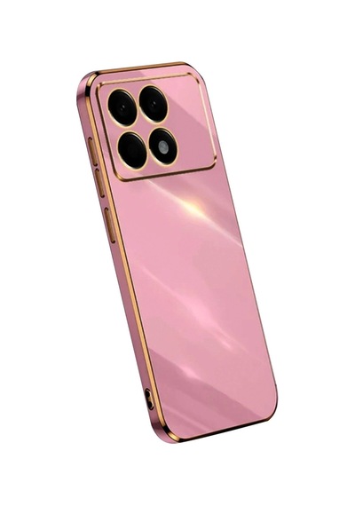Xiaomi Poco X6 Pro Kılıf Volet Silikon - Mor