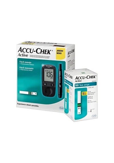 Accu Chek Activ Cihaz + 50 Li Activ Strip