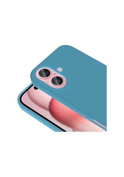 Apple Uyumlu iPhone 16 Plus Kılıf M-safe Şarj Özellikli Sıvı Teknolojili Silinebilir Sert Zore Kivi Kapak Sarı