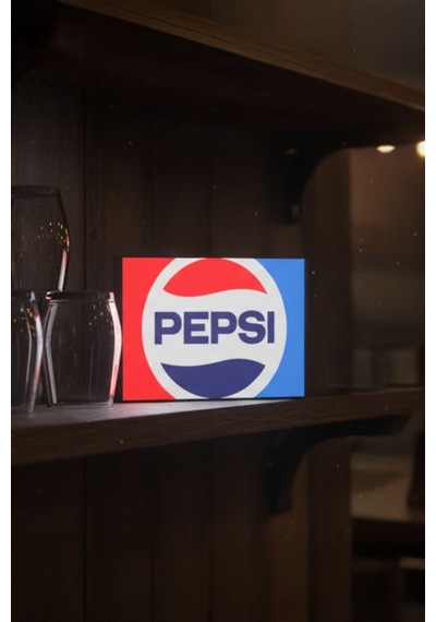 Pepsi Tasarımlı Dekoratif Aydınlatma Led Çok Renkli