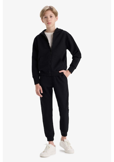 Defacto Erkek Çocuk Beli Lastikli Jogger Eşofman Altı K8846a625aubk81 Siyah Defacto Erkek Çocuk Beli Lastikli Jogger Eşofman Altı K8846a625aubk81 Siyah