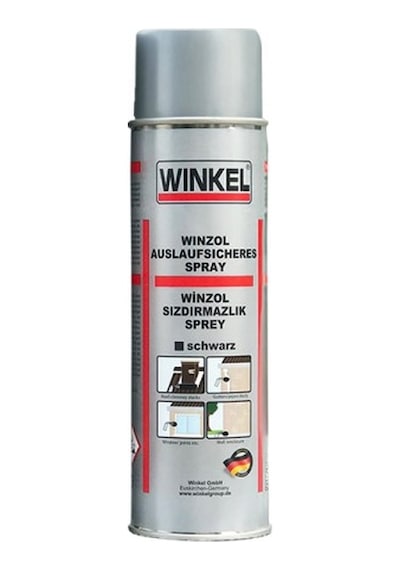 Winkel Winzol Su Geçirmez Sızdırmazlık Sprey Siyah 500 ML