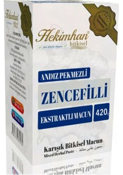 Hekimhan Andızlı Zencefilli Bitkisel Karışım 420 Gr