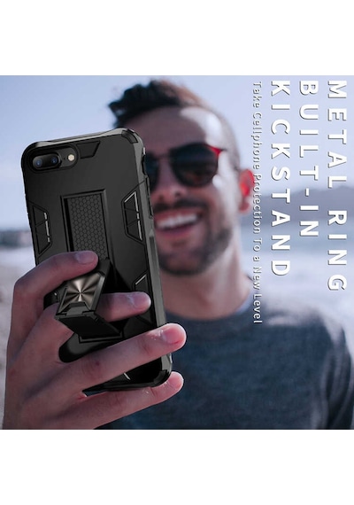 Apple Uyumlu iPhone 8 Plus Kılıf Wolverine Armour Case