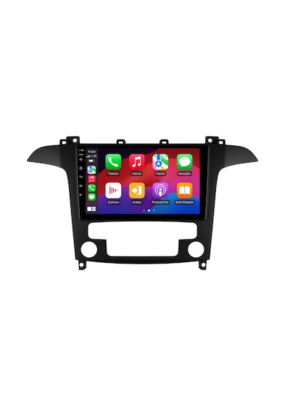 Ford S-max 2007-2014 Android Multimedya Carplay Android Auto Navigasyon Kameralı 6gb Ram 64gb 9"