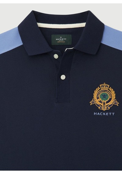 Hackett Lacivert Erkek Slim Fit Polo T-shirt Hm563263