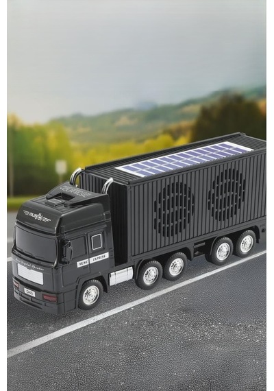 D45 Tır Güneş Enerjili Bluetooth Hoparlör Fm-aux-usb Destekli Speaker