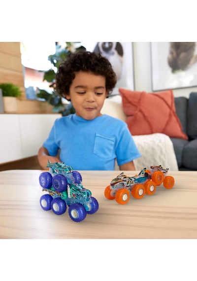 Hot Wheels Monster Trucks Toy Truck & Big Rig Multipack, 1:64