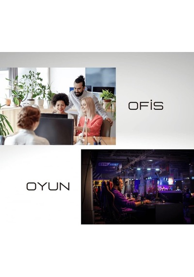 Gaming Oyuncu Gamer Mouse Pad, Kaymaz Taban Büyük Boy Large Ofis Tipi Mouse Ped, Fare Altlığı, Düz Masa Koruyucu K