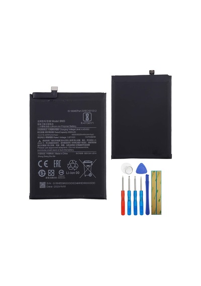 Xiaomi Redmi Note 9 Pro Bn53 Batarya Pil Tamir Seti Ve Pil Bandı