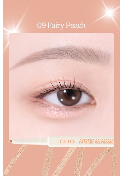 Clio Extreme Gelpresso Pencil Liner 09 Fairy Peach