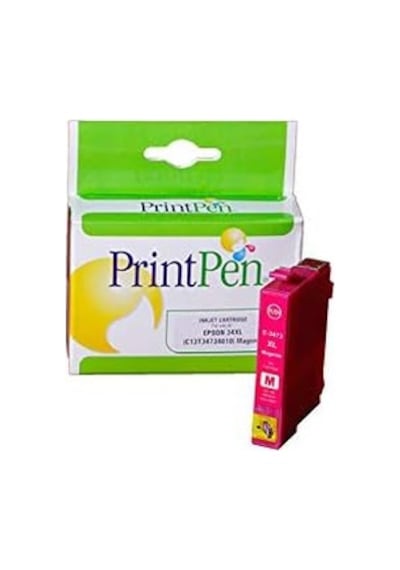 Epson 34xl C13t34734010 Macenta Muadil Inkjet Kartuş