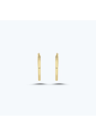 Altınbaş Altın Halka Küpe Akp0242-y-25977-20mm Çok Renkli