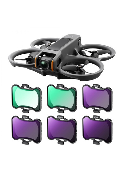 K&f Concept Djı Avata 2 Filtre Seti 6 Lı / Uv+pl+nd8+nd16+nd32+nd64 / Nano-x Serisi