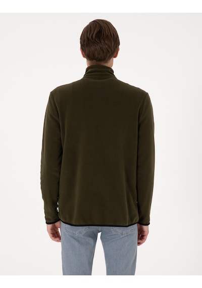 Pierre Cardin Erkek Haki Sweatshirt 50314056-vr027 Haki