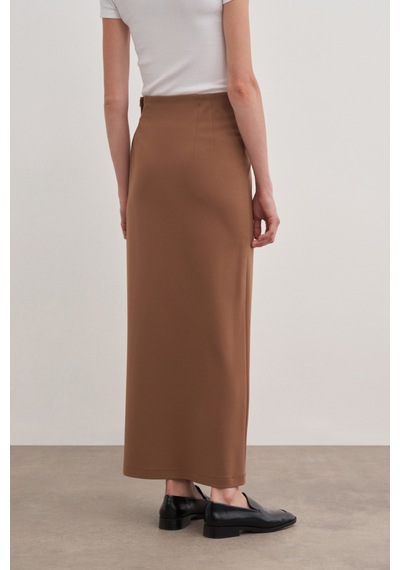 Aker Örme Kalem Etek Camel Camel