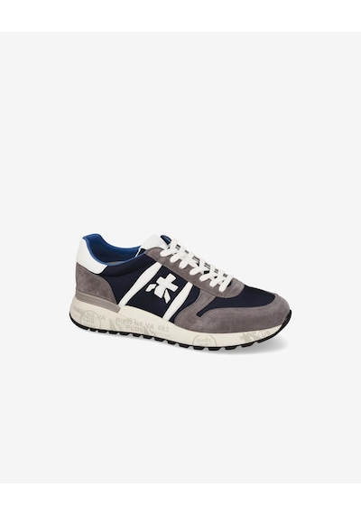 Premiata Erkek Sneaker Lander 7203 - Lacivert - Gri