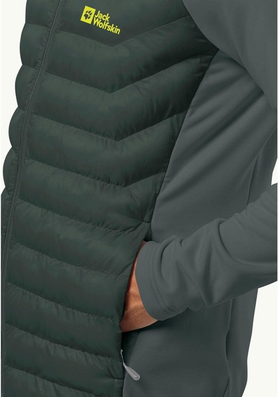 Jack Wolfskin Routeburn Pro Hybrid Erkek Mont C-jac710512e50ja5 Yeşil