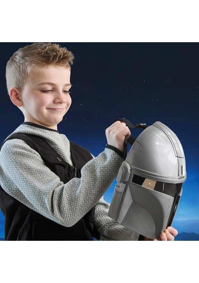 Star Wars The Mandalorian Elektronik Maske / Replikler Ve Ses Efektleri İçerir / Çocuklar İçin Kostüm Aksesuarı /