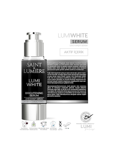 Lumıwhıte Leke Karşıtı, Cilt Tonu Eşitleyici Ve Aydınlatıcı Serum 30ml - Akne, Hamilelik Ve Güneş